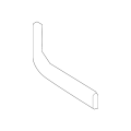 Genuine BMW GASKET HOOD SIDE LEFT 51767425427