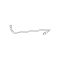 Power Steering Return Line Hose - BMW E39 M5
