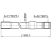 axle half shaft left 31x936.5x28