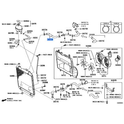 Hose Radiator No.2