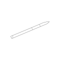 BMW E46 Left Rear Fender Trim Moulding 51137001045