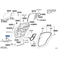 Toyota Check Assy RR Door 6863033112
