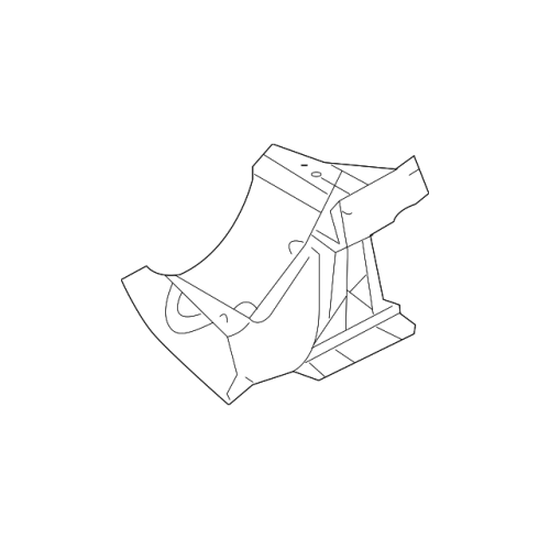 BMW E53 X5 Front Right Brake Air Duct Tube 51718402426