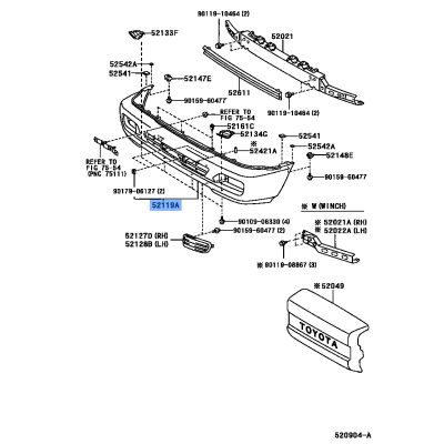 Fr Bumper W/H/C