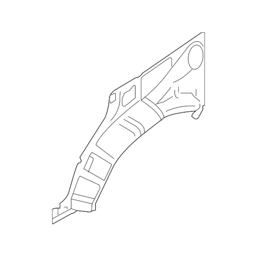 Wheel House-Rear,Outer Rh