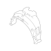 Protector-Rear Wheel Hous
