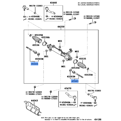 END SUB ASSY SET