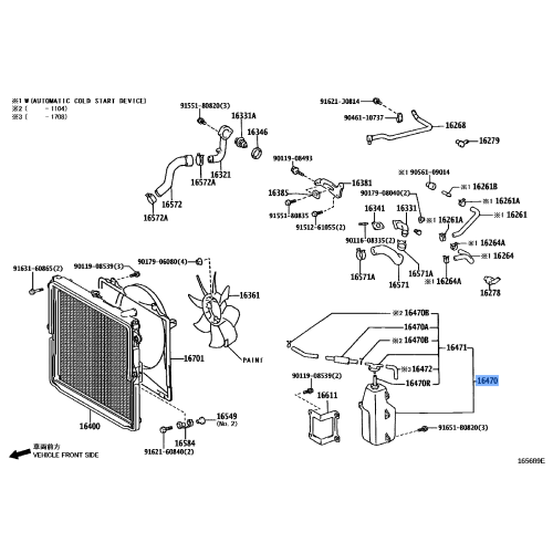 Reservoir Assy, Coolant