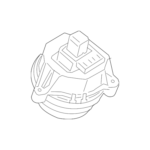 BMW 22116860482 Genuine Engine Mount Right
