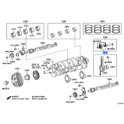 Connecting Rod - Toyota 2TR-FE for Fortuner Hiace Hilux & Innova