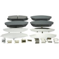 pad kit, disc brake, front - kit (with anti squeal shim, with brackets)