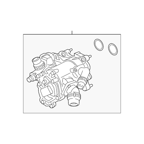 Engine Thermostat - BMW F40 2 Gran Coupe X1 MINI F60 14-22