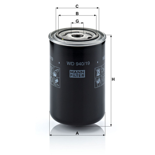 Cartridge Oil Filter