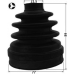boot inner cv joint kit 77x89x22.5