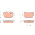 Pad Sub Set,Rr Calip