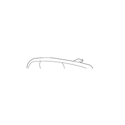 Fog Light Trim Cover - BMW X5 E53 - Right - Primed