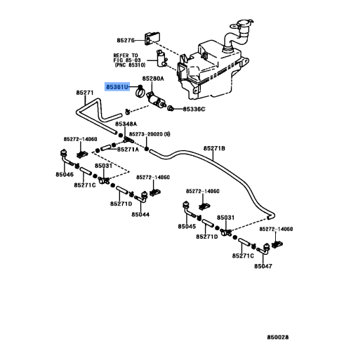 Toyota Bracket Washer No.1 85361-60190