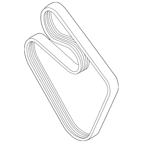 BMW Continental Serpentine Belt 6PK1538 11287636379