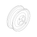 Genuine Nissan Wheel Spare 40300-ZP56A