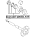 rear wheel bearing repair kit 40x74x36