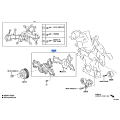 TOYOTA 16100-B9490 Water Pump Assembly Engine Cooling