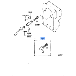 Toyota Gear Sub-Assy, Speedometer Driven (MTM) 33482-39255
