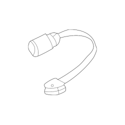 BMW Brake Pad Wear Sensor - Front - 34351182064