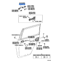 TOYOTA 69210-60290 HANDLE ASSY DOOR