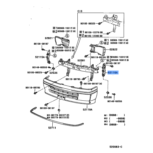 Bracket(L),F. Bumper