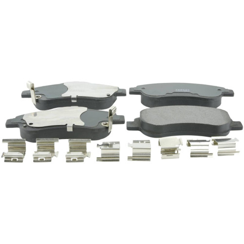 pad kit, disc brake, front - kit (with anti squeal shim)