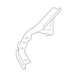 BMW 41117267236 Genuine Support Carrier Wheel Arch Front
