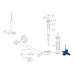 Rear Wheel Spindle - GM 96535152