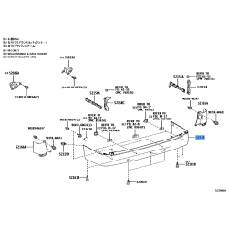 Genuine Toyota Cover, Rr Bumper