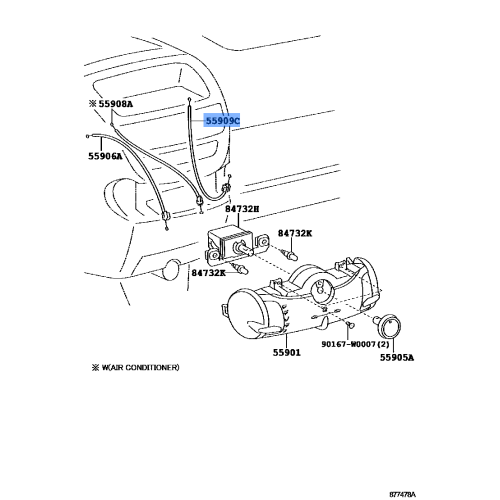 Cable Assy(55909-0K010)