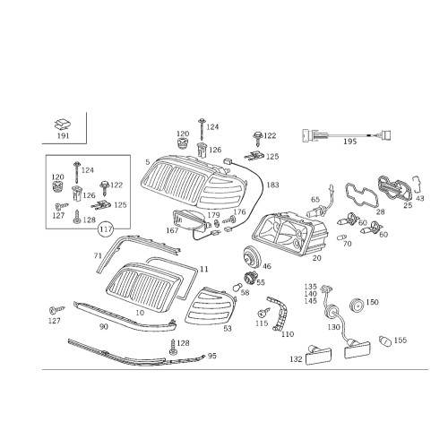 Cover Towing Hook-Bu