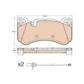 Brake Pad Frt-Audi A6/Q3