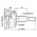 outer cv joint 27x63x38