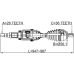 cv axle shaft assembly right 26x987x36