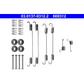 Attachment,Pad-Rear, 03013793122, ATE