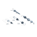 MERCEDES-BENZ 1773306202 Repair Kit, Boot