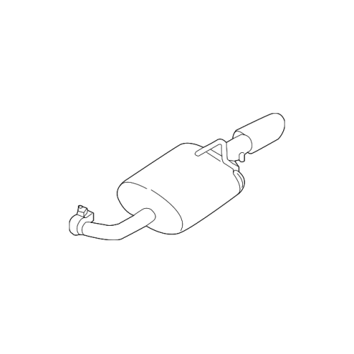 Muffler Assy Exhaust, Mai