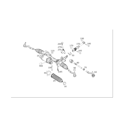 Tie Rod End For Mercedes-Benz