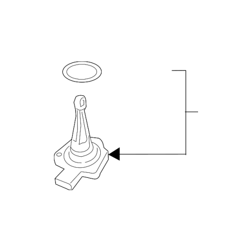 Engine Oil Level Sensor - BMW 12615A740A2