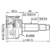 outer cv joint 23x56x27