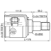 inner cv joint left 35x50x24