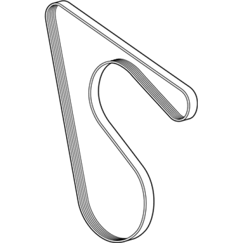 GENERAL MOTORS 12669858 V-Ribbed Serpentine Belt