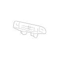 Genuine BMW Headlight Washer Cover Bracket 51117142159