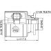 inner cv joint left 36x42x28