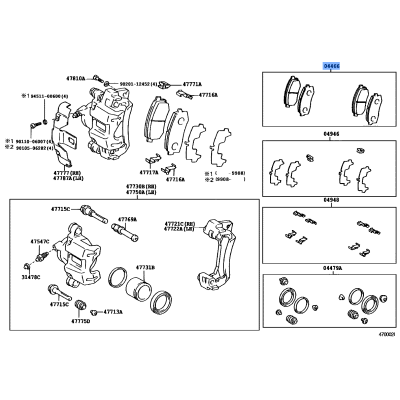 LEX-PAD KIT DISC BRAK