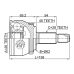 outer cv joint 26x62x28